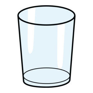 vaso de vidrio