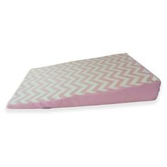 almohada antireflujo blanca con rosado